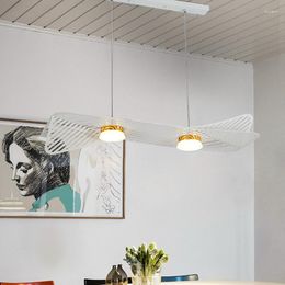 Lampes suspendues Lustre minimaliste postmoderne Salon Salle à manger Bar Chambre Designer Showroom