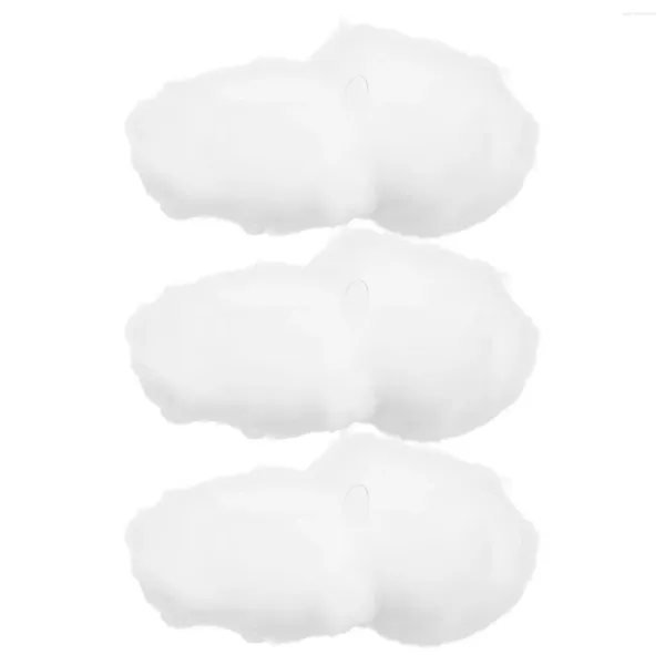 Lampes suspendues décor de chambre accessoires de nuage artificiel imitation coton 3D bricolage décoratif suspendu ornement scène de mariage spectacle blanc