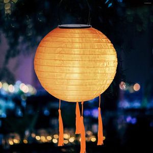 Lampes suspendues solaire Led 8 pouces suspension lanterne lanternes pour la décoration de fête à la maison jardin cour Patio décoration en Stock