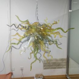 Lámparas colgantes Estilo S Araña de cristal de Murano para cocina América Foyer Lámparas