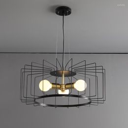 Hanglampen vintage vogelkooi kroonluchter led licht voor woonkamer loft keuken retro e27 basis industriële hangende lamp huisverlichting