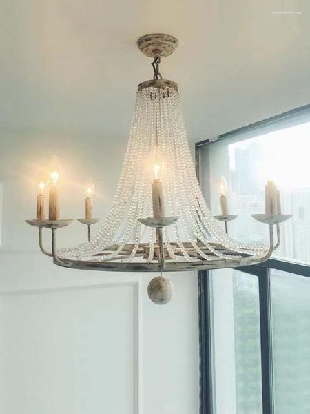 Lampes suspendues Vintage or métal lustres fer cuisine lampe pour salon Lndustrial rustique rétro intérieur décor à la maison luminaire luminaire
