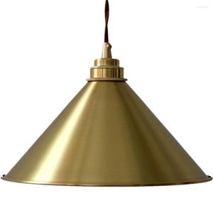 Lampes suspendues Vintage Loft Décor LED Lumière Vent Industriel En Laiton Suspension Luminaires Salle À Manger Éclairage À La Maison Antique Luminaire