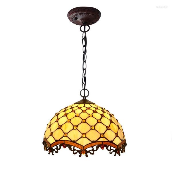 Lámparas colgantes Vintage Nordic American rústica rústica Rural Glass Flower Ratglamp Comedor Mesa Lámpara LED Lámparas para dormitorio