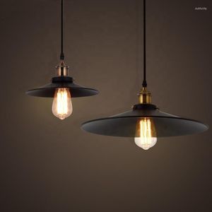Lampes suspendues Vintage rétro E27 Edison ampoule lustre industriel lampe suspendue fer intérieur Restaurants maison cuisine café Bar