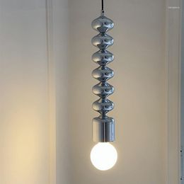 Hanglampen vintage wind creatief verzilverd eenvoudig bedlamp