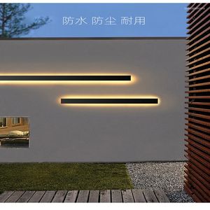 Hanglampen waterdichte IP68 buitenverlichting wandlamp dimmer tuin veranda sconce licht 110V 220V luminaire