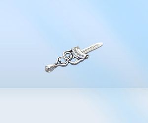 Hanger luxe design ketting mode juwelen bar mannelijke dominering 925 sterling zilveren heilig zwaard quan zhilong dezelfde ch originele r7723196