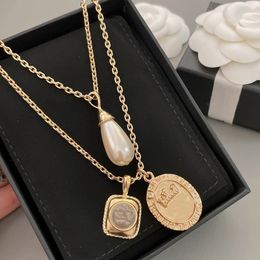 Pendentif Collier Perl Bracelet pour Hommes et Femmes Party amoureux cadeau bijoux Avec BOX
