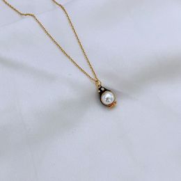 Pendentif Collier Réel Plaqué Or 18K Pingouin Chaîne Bijoux Lettre Usine De Cadeau De Mariage En Gros Avec Sac À Poussière Gratuit