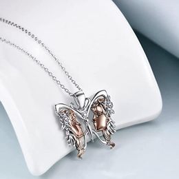 Colliers pendentifs 1 pc Sweet Magical Sister Butterfly Party Favors Ins Jewelry Decoration cadeau pour les camarades de classe féminine