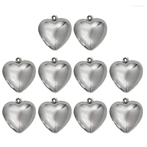 Hangerkettingen 10 stuks klein hart bedelhangers plastic kralen sieraden maken accessoires