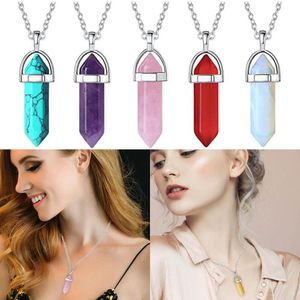 Collares colgantes 10 piezas collar de cristal liviano para usar para mujer joyas diarias de bricolaje que fabrican amuletos de pulsera Pendiente colgante