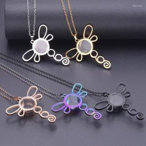 Collares colgantes 10 unids/lote de acero inoxidable personalizado animal libélula memoria de cristal flotante imagen medallón para joyería de mujer