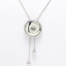 Pendentif Colliers 18mm Charmes Bijoux Snaps Collier Fit 18/20mm Jayna GS1803023