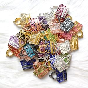 Pendentif Colliers 1pc Purse Charms Pour Femmes DIY Bijoux Accessoires S9