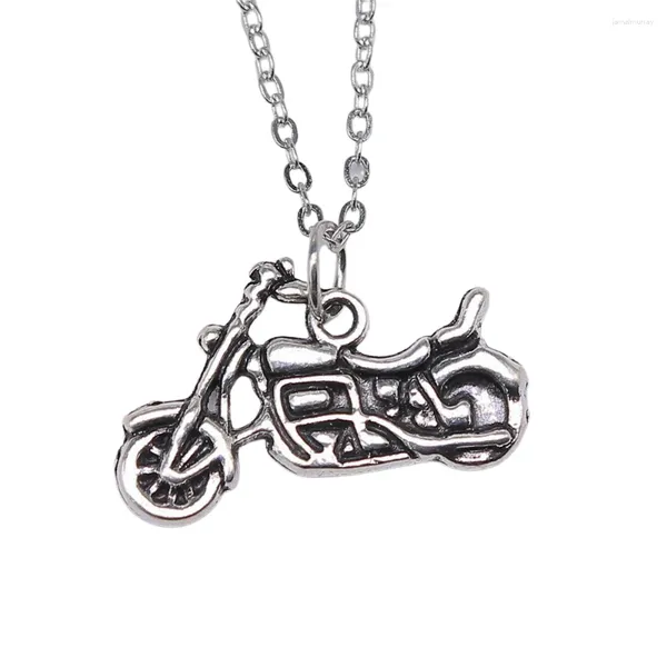 Collares colgantes 1 PCS Collar de motocicleta Adornos Joyas Artículos Longitud de la cadena 40 5 cm