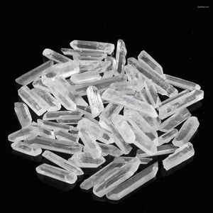 Pendentifs Colliers 200g Naturel Clear Crystal Points Pilier Shards Piece Lot Moyenne Gemmes Hypnotiques Marque Pendentifs Fabrication de Bijoux