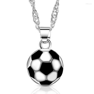 Collares pendientes 2023 Tendencia Joyería de personalidad Aficionados al fútbol Asociación de fútbol Cobre Zircon Collar Fiesta Partido