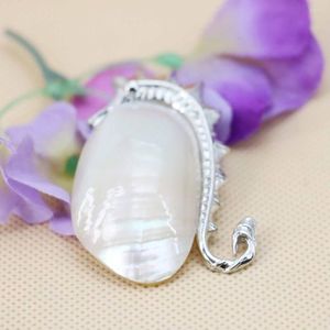 Pendentif Colliers 27 51mm Accessoires Série Perle D'eau Douce Cheval De Mer Lucky Shell Collier Court Fabrication De Bijoux Artisanat Femmes Filles Cadeaux