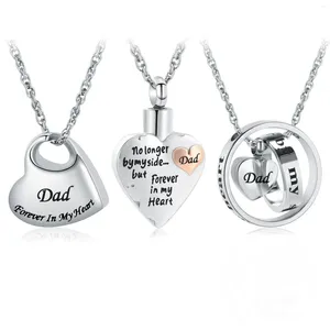 Colliers de pendentif 3 pack Pack Memorial Jewelry Crémation Ashes Liscolt Small Urns Collier For Holder KeepSake