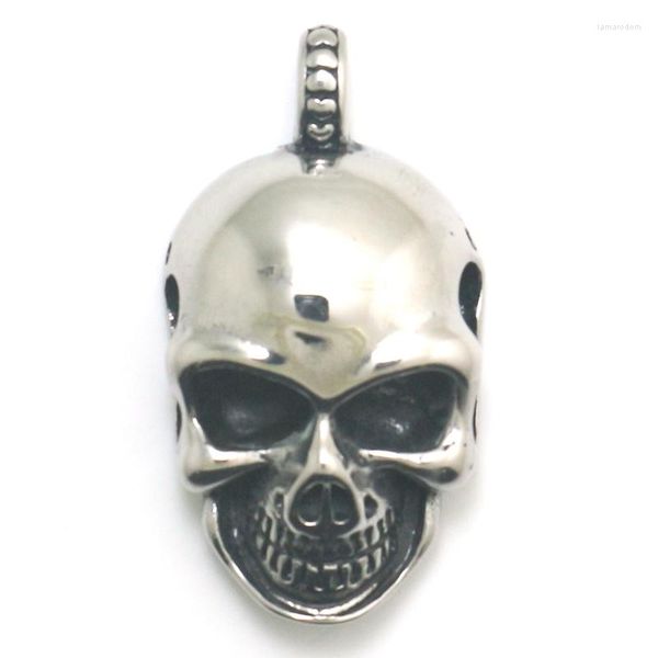 Colliers pendentifs en acier inoxydable 316L Alien Skull Est