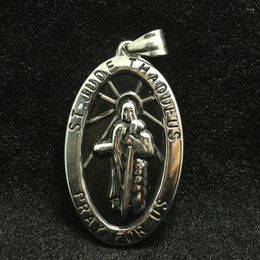 Colliers pendentifs en acier inoxydable 316L Cool ST JUDE THADDEUS