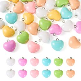 Hanger Kettingen 35 Stuks Hars Hangers Ster Hartvorm Colordul Dangle Earring Bedels Voor Sieraden Maken Diy Armband Ketting Craft