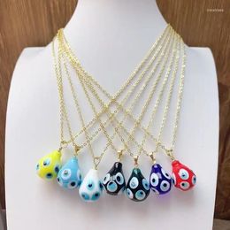 Pendentif Colliers 5Pcs Unique Drop Collier Oeil Fine Jewelry Styles Turcs Cool Pour Les Femmes