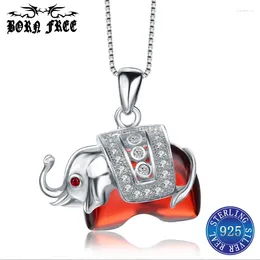 Colliers de pendentif 925 Lisquet en argent sterling Pendants simples pour femmes Animal Elephant Opal Choker pendentif bijoux Joyas Colgante 2024