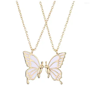 Colgante Collares Accesorios Mariposas Cuello Cadena Collar Regalos Mamá Cobre Amigo Madre Mamá