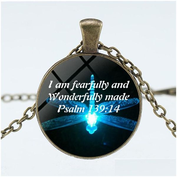 Pendentif Colliers Amazing Grace How Sweet The Sound Bible Verses Nursery Verse Collier Bijoux De Mode Relin Pendentif Christian Drop D Dhkjp