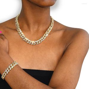 Collane con ciondolo ANIID Ciondoli per catena con creazione di gioielli Collegamento cubano Strass di cristallo Hip Hop Iced Out Designer personalizzato