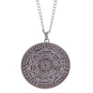 Hanger Kettingen Aartsengelen Sigil Charm Pentacle Magic Mascot Amulet Lucky Charms Bescherming Bovennatuurlijke Talisman KettingPendant