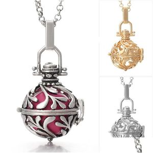 Colliers pendentifs aromathérapie diffuseur médaillon collier évider huiles essentielles pendentif colliers pour femmes filles bijoux de mode Dr Dhdko