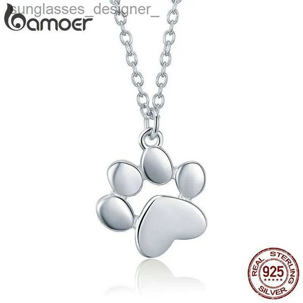 Collares colgantes BAMIER VENTA CALIENTE PLATA CARLA P CLECTLACE CADENA DE LA FUERZA PARA PARTE PARA MUJERES REGALO LINO JEYERÍA DEL ANIMAL SCN275L2312222