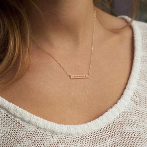 Collares pendientes Collar de barra Fase lunar para mujeres Celestial Boho Dainty Layering Inspirational Triple Goddess Jewelry