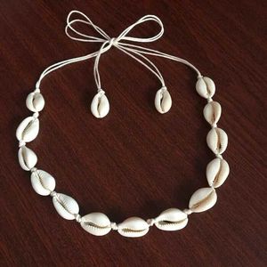 Colliers de pendentif Bohemian plage bohème coquille de coquille pour femmes
