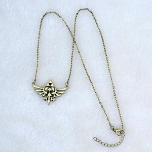 Hanger kettingen Boheemse stijl retro materiaal Phoenix vorm bronzen vergulde ketting ketting dames sieraden geschenken