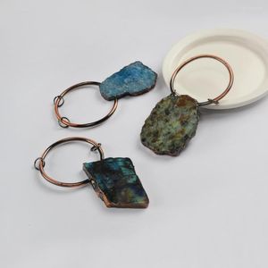 Collares pendientes BOROSA venta al por mayor 5 uds diseño Multi-tipo piedra rebanada conector para moda gemas Jwelly collar DIY WX1918