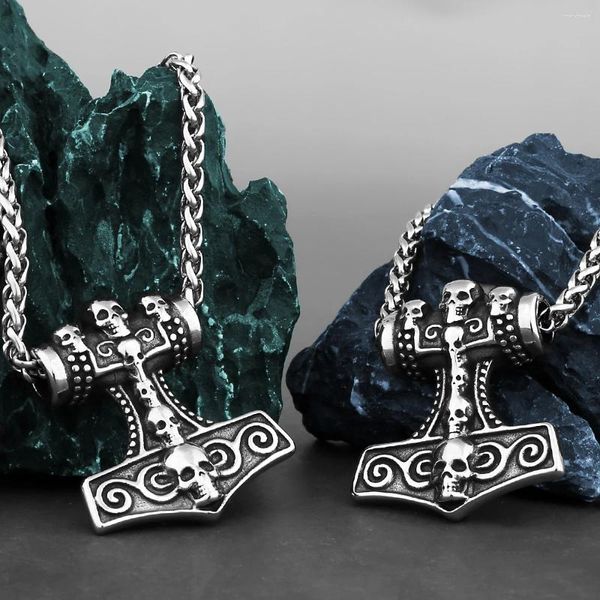 Colliers pendants Boutique Créative Collier de marteau Amulet