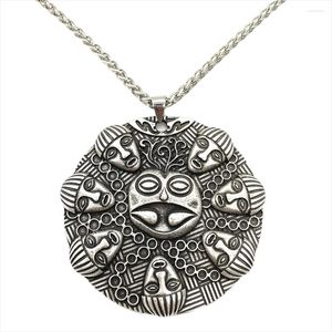 Pendentif Colliers Bouddha Ogma Médaillon Om Yoga Bouddhisme Grand Talisman Collier Amulette Bijoux Dropship Fournisseur 2022