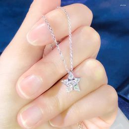 Pendentif Colliers CAOSHI Magnifique Collier en forme d'étoile pour la fête de fiançailles de mariage Bijoux Accessoires de collocation quotidienne pour femmes