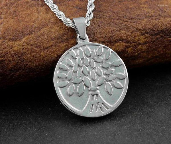 Pendentif Colliers Bijoux Viking Celtique Arbre De Vie Médaille Collier Cadeau Emballé