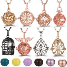 Colliers pendants charme multi-styles creux collace vintage bijoux de grossesse de grossesse Chaîne de pull arôme