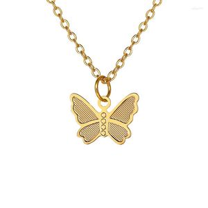 Hanger kettingen Charms Butterfly ketting goud zilveren kleur sleutelbeen ketting kraag kraag zonder nek zonder choker mode sieraden