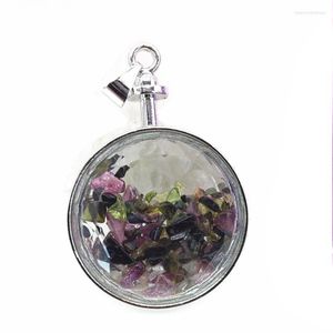 Pendentif Colliers Charmes De Mode Bouddhiste Fit Diy Collier Géométrie Sacrée Bijoux Multicolore Cristal Rempli Chanceux Trouver En Gros B3072