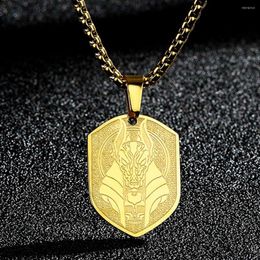 Collares colgantes CHENGXUN antiguo dios egipcio de la muerte Osiris collar para mujeres hombres más allá encanto cadena de cuello amuleto talismán joyería