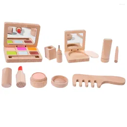 Hanger Kettingen Kinderspeelgoed Fantasiespel Make-up Set Kit Voor Peuters Kinderen Schoonheidssalon Meisjes