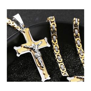 Hanger kettingen Kruisiging Katholieke Cross Pedant Ketting